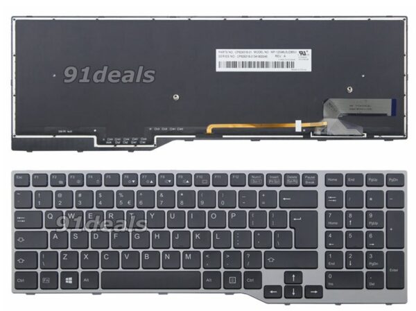 Bàn phím laptop FUJITSU Lifebook E753 E754