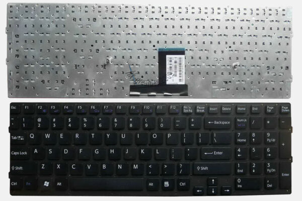 Bàn phím laptop Sony Vaio VPCEC – EC ĐEN
