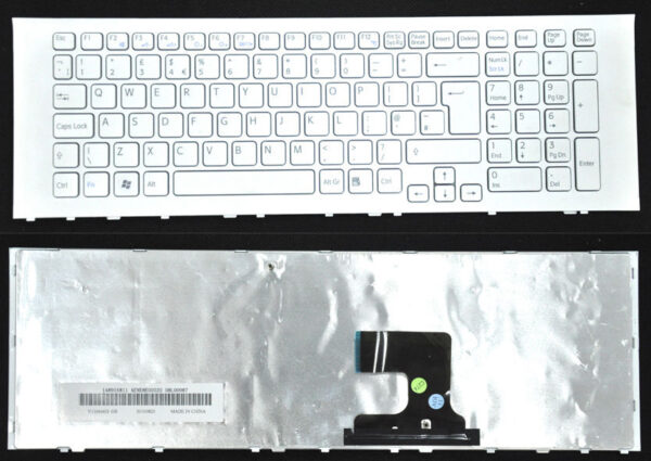 Bàn phím laptop Sony VPCEF – EF TRẮNG