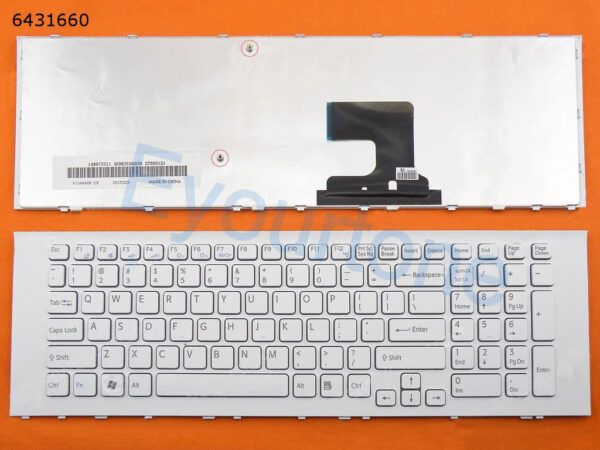 Bàn phím laptop Sony VGN-EJ VPCEJ – EJ TRẮNG