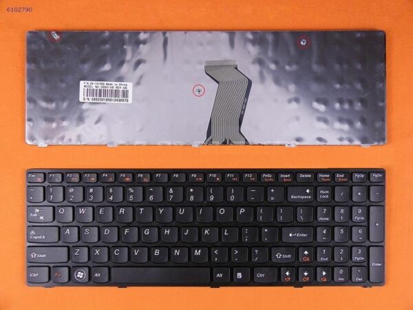 Bàn phím laptop Lenovo IdeaPad G580 G585 V580 V585 Z580 Z585 N580 N581 N585 N586, NEC LE150/J – G580