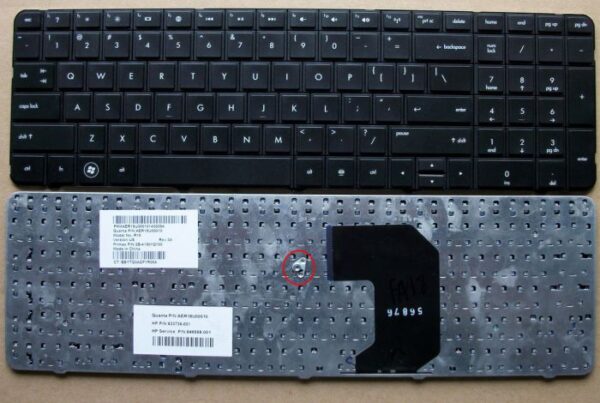Bàn phím laptop HP Pavilion G7 G7T , G7-1000, G7-1100, G7-1200, G7-1300 – G7 ĐEN