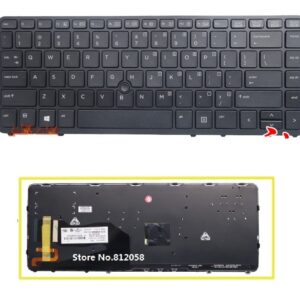Bàn phím laptop HP EliteBook 840 G1, 840 G2, 850 G1, 740 G1, 740 G2, 745 G2, 750 G1, 755 G2, Zbook 14 – 840 G1(CÓ CHUỘT)