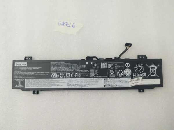 Pin laptop Lenovo L23B2PG3, L23C2PG3, L23D2PG3, L23L2PG3, L23M2PG3, L23X2PG3, 5B11N50697 SB11N50700 L23X2PG3 (ZIN) – 4 CELL
