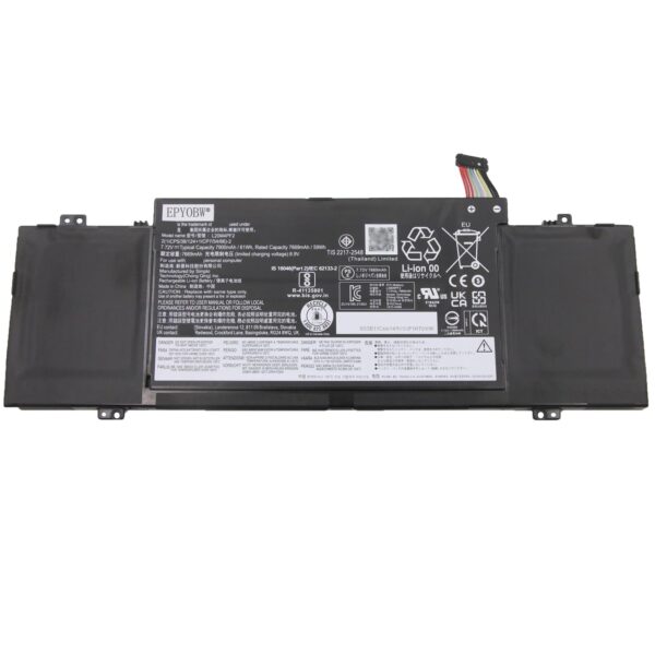Pin laptop Lenovo Ideapad Yoga Slim 7 Carbon 14ACN6, Lenovo Ideapad Yoga Slim 7-14ACN6, L20D4PF2 L20C4PF2 L20M4PF2 (ZIN) – 4 CELL