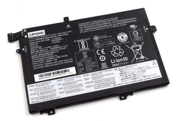 PIN LENOVO L480 L580 L17M3P54 (ZIN) – 3 CELL
