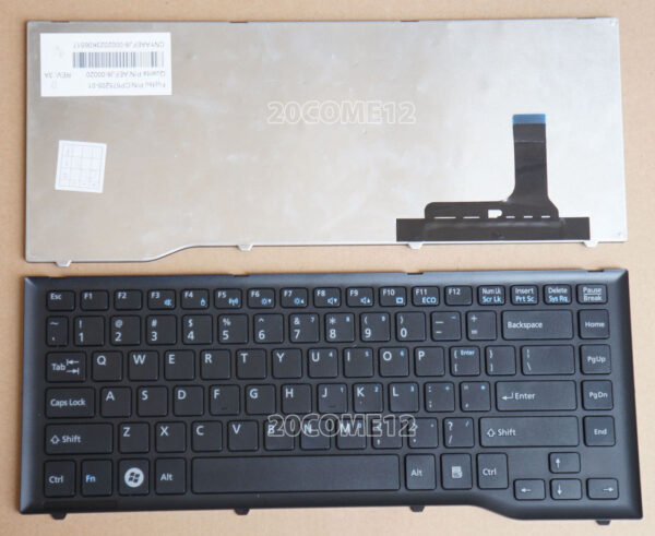 Bàn phím laptop Fujitsu Lifebook LH522 LH532 LH532A LH532B LH532C (KHÔNG PHÍM SỐ)