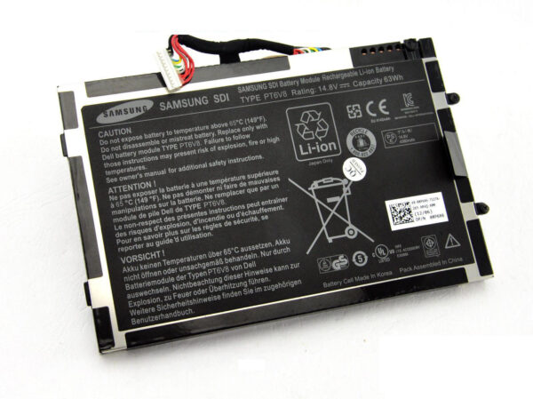 Pin laptop Dell Alienware M11x R1 R2 R3, M14x R1 R2, P06T, PT6V8, T7YJR, 8P6X6 – M14X R1 (ZIN) – 8 CELL
