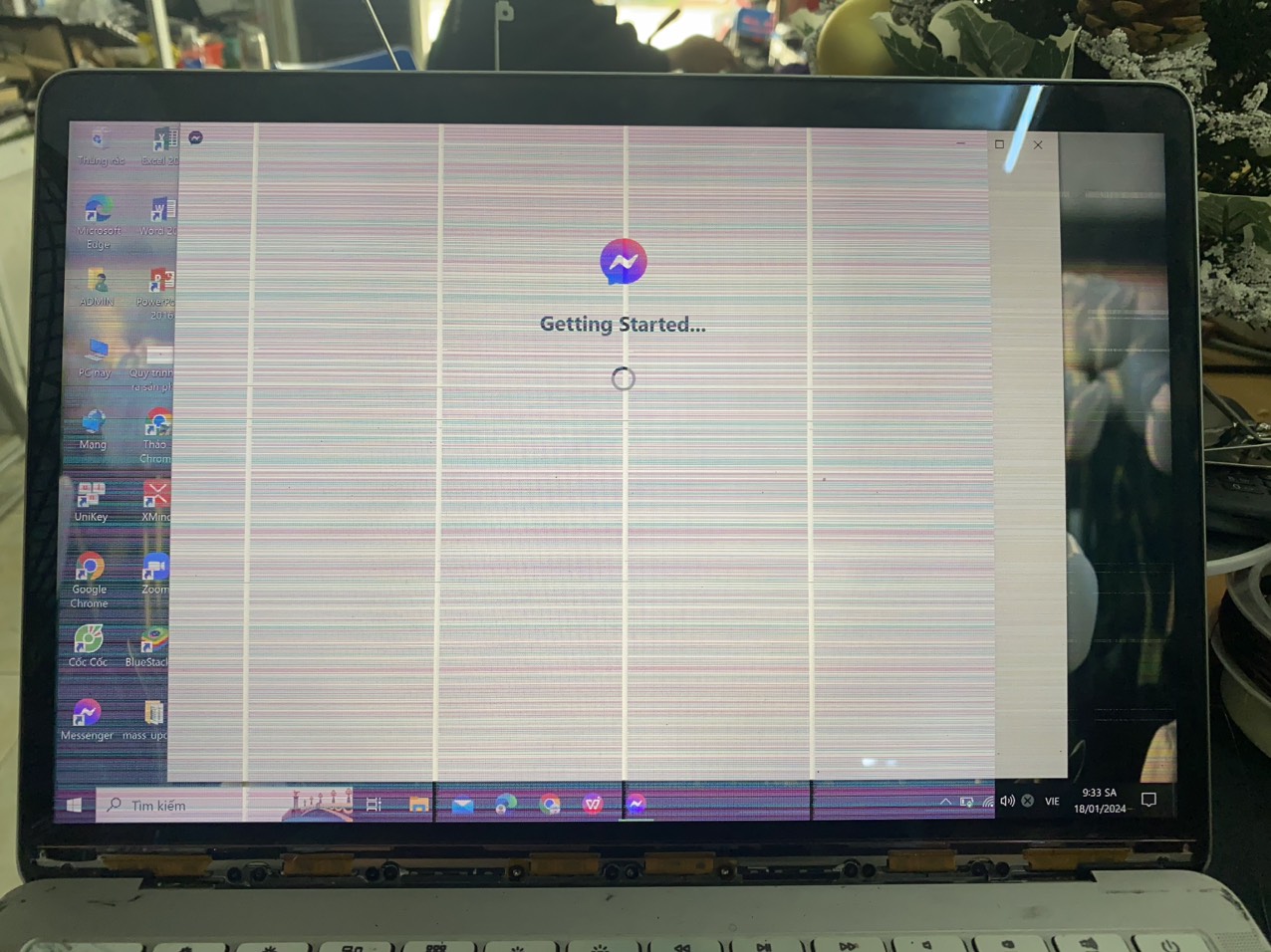 Macbook bị sọc