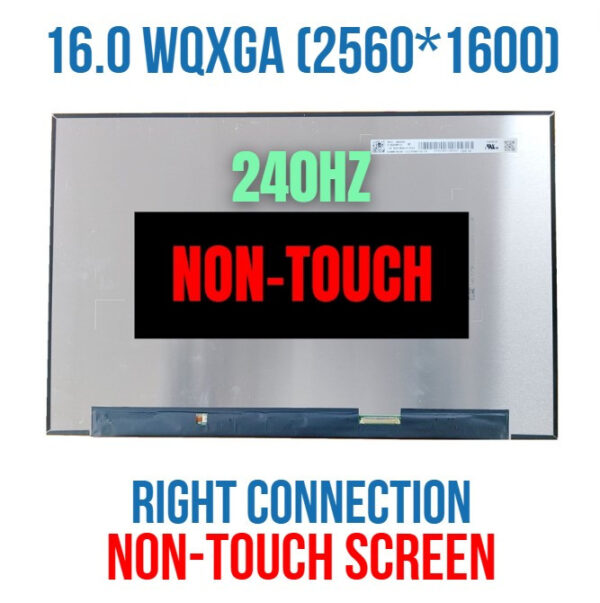 Màn Hình 16.0″ Led Slim 40p Wqxga 2.5k (16:10) (240hz) (Board Sau Lưng)