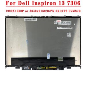 Màn Hình + Kính Cảm Ưng For Dell Inspiron 13 7306 =Fhd= *Kèm Viền B*