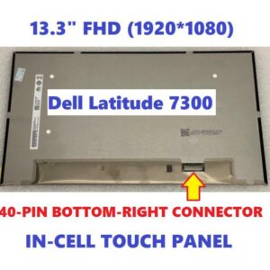Màn Hình Cảm Ứng Dell Latitude 13 5300 5310 5320 7300 7310 7320 Fhd (Board Sau Lưng,40 Pin)