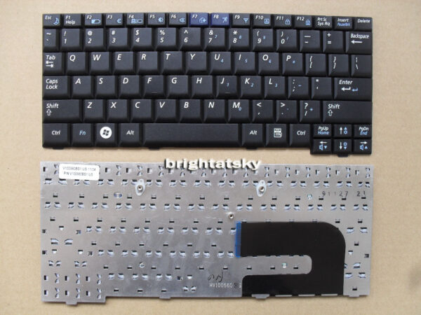 Bàn phím laptop Samsung Mini NC10 NC 10 NC-10 NP-NC10 NP-N130 N140 – NC10 ĐEN