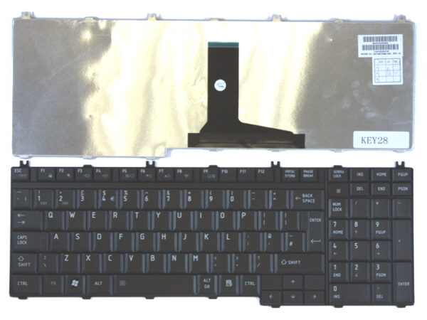 Bàn phím laptop Toshiba Qosimio G50 X205 X300 X305 X500 X505 F750 F755, Satellite A500 A505 S500 – P200 ĐEN