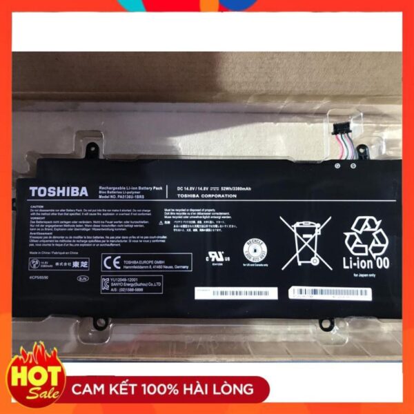 Pin Laptop Toshiba Portege Z30 Z30-a, Z30-a1301, Z30-b, Z30-c, Dynabook R634, Pa5136u =7 Dây= (Type B) (Zin) – 4 Cell