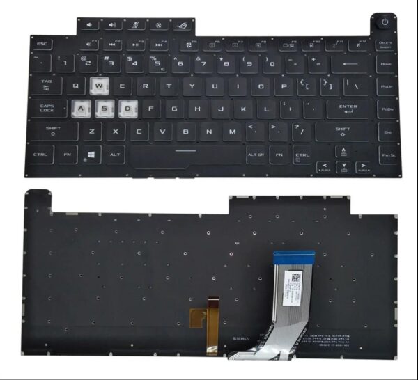 Bàn phím laptop Asus ROG Strix Scar III G512 L 3 PLUS G531 S5D G531GT G531G (LED THƯỜNG, BH 6TH)