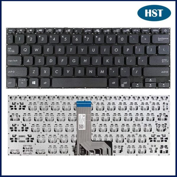 Bàn phím laptop Asus Vivobook 14 X412 X412F X412U A412 A412F ĐEN (CÓ ĐÈN)
