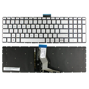 Bàn phím laptop HP Pavilion 15-bs000, 15-bu000, 15-bw000, 15-cc000, 15-cd000, 15s-fq000, 17-by000, 17-bs000, 17-by000 – 15-BS000 BẠC (ĐÈN)