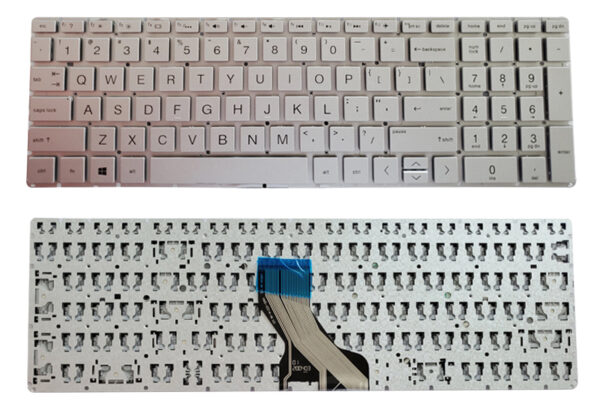 Bàn phím laptop Hp 15-da 15-db 15-cs 15-dk 15-dr 15-dw 15-du 15s-du 15-dy 15s-dy 15s-eq 15-ef 15-gw 17-ca 17-by, HP 250 G7, 255 G7 BẠC