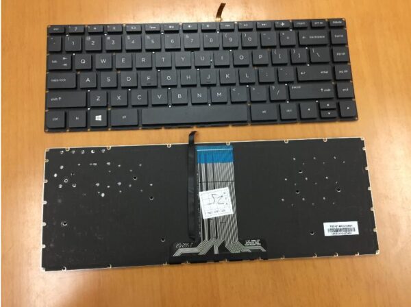 Bàn phím laptop Hp Pavilion 13-ab000, 13-u000, 14-ab, 14-ab000, 14-ab100, 14-al000, Envy 14t-j000 ĐEN (CÓ ĐÈN)