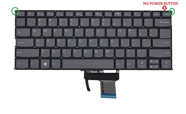 Bàn phím laptop Lenovo Yoga 720-13, Yoga 720-13IKB, 720-13IBK, 720-13IBR (CÓ ĐÈN) *KO NÚT NGUỒN*