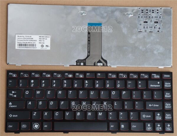 Bàn phím laptop Lenovo Ideapad Y400 Y410 Y430P Y400P Y410P Y400N Y410N – Y400 Core I