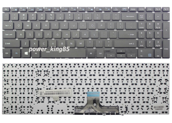 Bàn phím laptop Samsung NP500R5H NP500R5K NP500R5L NT300E5K (NÚT LÊN XUỐNG NHỎ), CÁP THẲNG – NP500R5K
