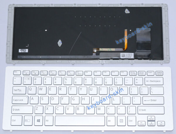 Bàn phím laptop Sony Vaio SVF15N BẠC