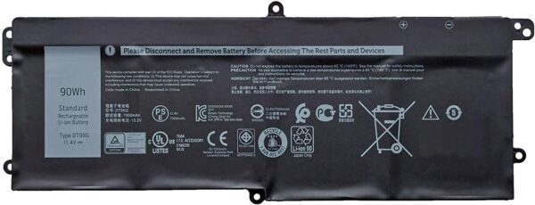 Pin laptop Dell Alienware Area – 51m, 7PWKV DT9XG -AREA-M51M 90WH (ZIN) – 6 CELL