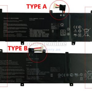 Pin laptop Asus ZenBook UX430 UX430UA UX430UQ, C31N1620 (CÁP CONG PHẢI) (ZIN) – 3 CELL