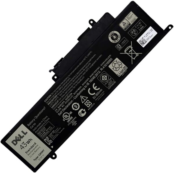 Pin laptop Dell Inspiron 13-3000 3147 3148 3152 7347 7348 7352 7353 7359 7558 7568, GK5KY 04K8YH – 14-7347 (ZIN) – 3 CELL