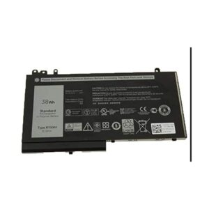 Pin laptop Dell Latitude E5250, RYXXH NGẮN 38WH (ZIN) – 3 CELL