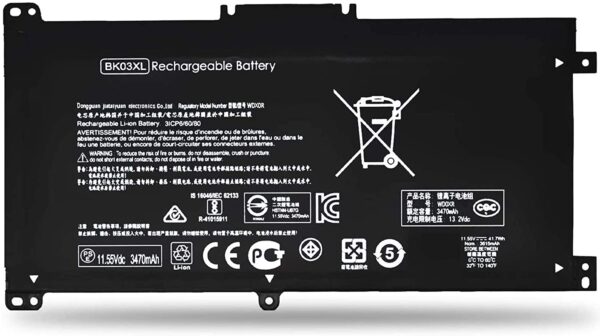 Thay pin laptop Hp Pavilion X360 14-ba000, BK03XL (ZIN) – 3 CELL
