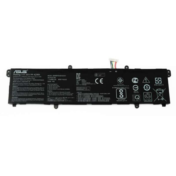 Pin laptop Asus VivoBook Flip 14 X413 X413F X413J X421 X421D X421E X421F X421U D413 F413 R413 M413 K413 V433 TP420 TM420 V4050 X1702 S4600, Asus A415 A415E A415EA, B31N1911, C31N1911 (ZIN) – 3 CELL