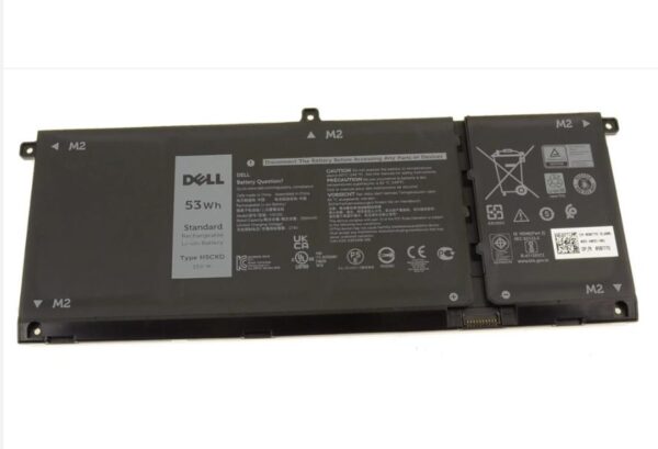 Pin laptop Dell Latitude 3410 3510, Vostro 5300 5401 5402 5501 5502, Inspiron 5300 5400 5401 5408 5409 5501 5508 7300 7405 7500, H5CKD 53WH (ZIN) – 4 CELL *KÉN WH*