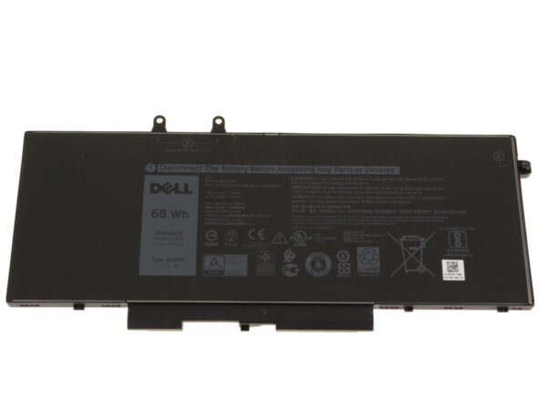 Pin laptop Dell Latitude 5500 5510, Precision 3540 3550, Inspiron 7590 7591 7791 (2-in-1 Series CÓ BÚT CẢM ỨNG), 4GVMP R8D7N DÀI 68WH (ZIN) – 3 CELL