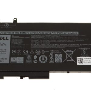 Pin laptop Dell Latitude 5400 5410 5500 5510, Precision 3540 3550, Inspiron 7590 7591 7791 (2-in-1 Series CÓ BÚT CẢM ỨNG), R8D7N 4GVRD NGẮN 51WH (ZIN) – 3 CELL