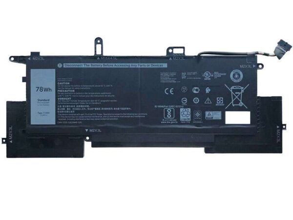 Pin laptop Dell Latitude 7400 (2-in-1), Dell Latitude 9410 (2-in-1), 7146W (ZIN) – 4 CELL *MÀN LẬT*