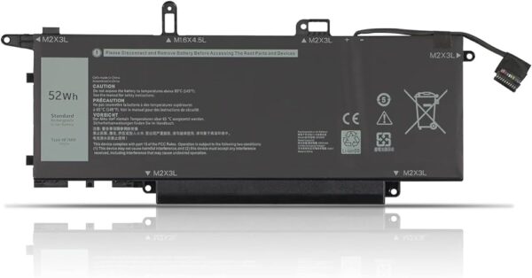 Pin laptop Dell Latitude 7400 (2-in-1), Dell Latitude 9410 (2-in-1), NF2MW (ZIN) – 4 CELL *MÀN LẬT*
