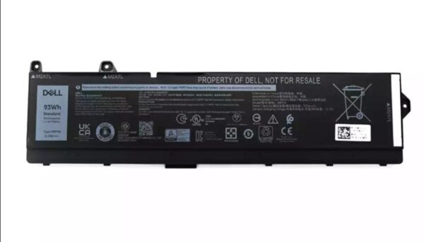 Pin laptop Dell Precision 7670 7680, X9FTM 93WH (ZIN) – 6 CELL