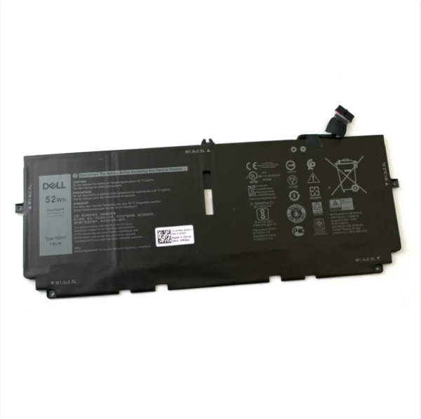 Pin laptop Dell XPS 13 9300 9310, 0WN0N0 WN0N0 02XXFW 2XXFW FP86V (ZIN) – 4 CELL