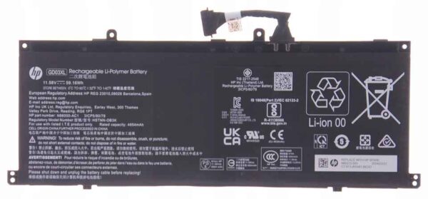 Pin laptop HP Envy X360 14-fa000 14-fc000, Omnibook X 14, Elitebook Ultra G1q – mã GD03XL (ZIN) – 3 CELL