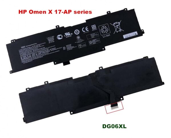 Pin laptop HP Omen X 17-ap 17-ap000, DG06XL (ZIN) – 6 CELL