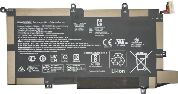 Pin laptop Hp Spectre X360 14t-ea 14t-ea000, 14t-ea100, 14t-ea200, Hp Spectre X360 14-ea 14-ea000 14-ea0008na, 14-ea0009na, 14-ea0023dx, 14-ea0520na, 14-ea0538tu, 14-ea1023dx, 14-ea1375ng, 14-ea2035nr, WS04XL (ZIN) – 4 CELL