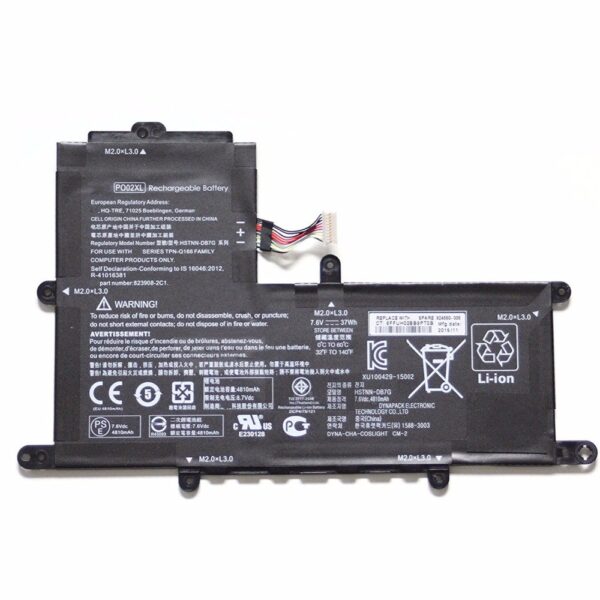 Pin laptop HP Stream 11 Pro G2 G3 G4 G5, HP Stream 11-r000, 11-y000, PO02XL (ZIN) – 2 CELL