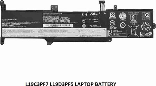 Pin laptop Lenovo IdeaPad 3 14ADA05, IdeaPad 3 14ARE05, IdeaPad 3 14IIL05, IdeaPad 3 14IML05, IdeaPad 3 15ARE05, IdeaPad 3 15IIL05, IdeaPad 3 15IML05 Series, L19L3PF5 L19D3PF5 L19C3PF7 (ZIN) – 3 CELL