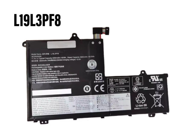 Pin laptop Lenovo ThinkBook 14-IML 14-IIL, ThinkBook 14 IML IIL, Thinkbook 15-IML 15-IIL, Thinkbook 15 IML IIL Series, L19M3PF9 L19D3PF2 L19M3PF2 L19C3PF1 L19M3PF1 L19L3PF1 L19C3PF9 L19D3PF0 L19D3PF1 L19M3PF0 L19L3PF8 (ZIN) – 3 CELL