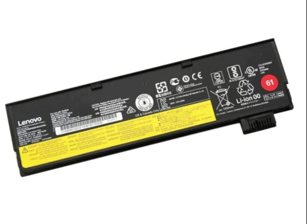 Pin laptop Lenovo ThinkPad T470 T570 T480 T580 P51S P52S TP25 A475 Series 61 MỎNG 24WH (ZIN) – 3 CELL
