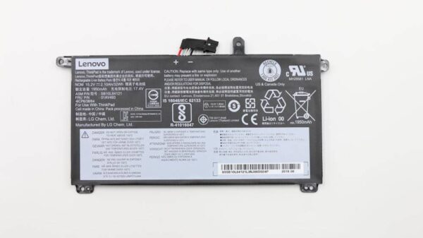Pin laptop Lenovo Thinkpad T570 T580 P51s P52s, 01AV493 00UR890 00UR891 00UR892 GẮN TRONG 01AV493 (ZIN) – 3 cell