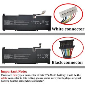 Pin laptop MSI Modern 15 A10M A11M, MSI Summit B15 A11M, MSI Stealth 15M, BTY-M491 (ZIN) – 3 CELL *JACK TRẮNG 8 PIN*